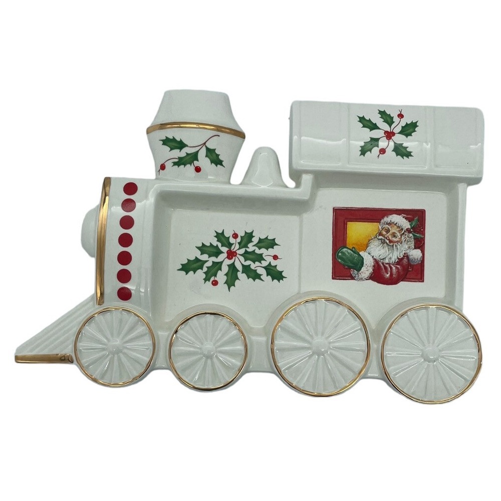 Lenox For The Holidays Christmas Train Spoon Rest/Wall Hanging NEW No Box